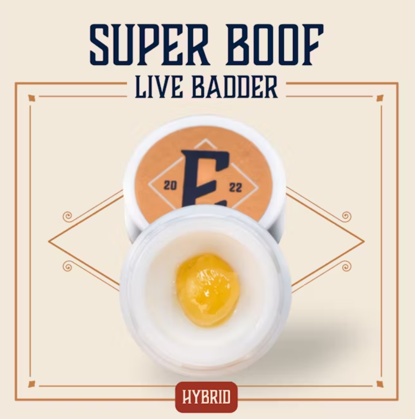 super boof live badder cannabis concentrate