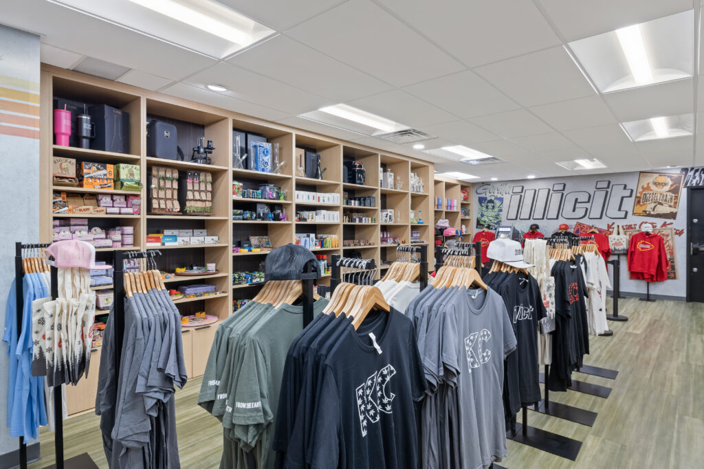 From the Earth Brookside cannabis dispensary interior