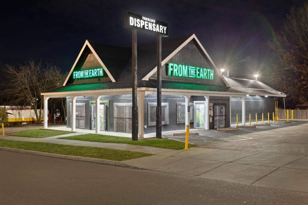 From the Earth Brookside dispensary storefront