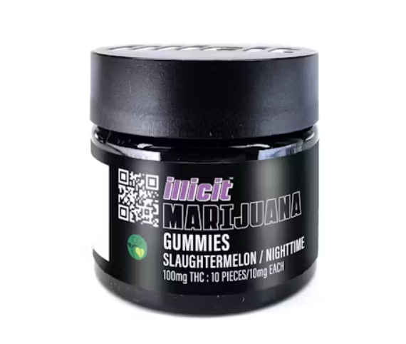 Illicit watermelon weed gummies